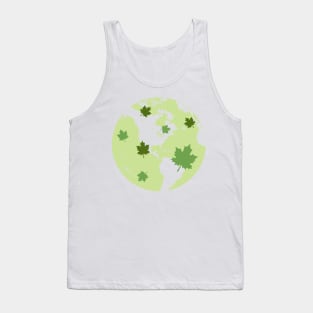 Earth Day Globe Tank Top